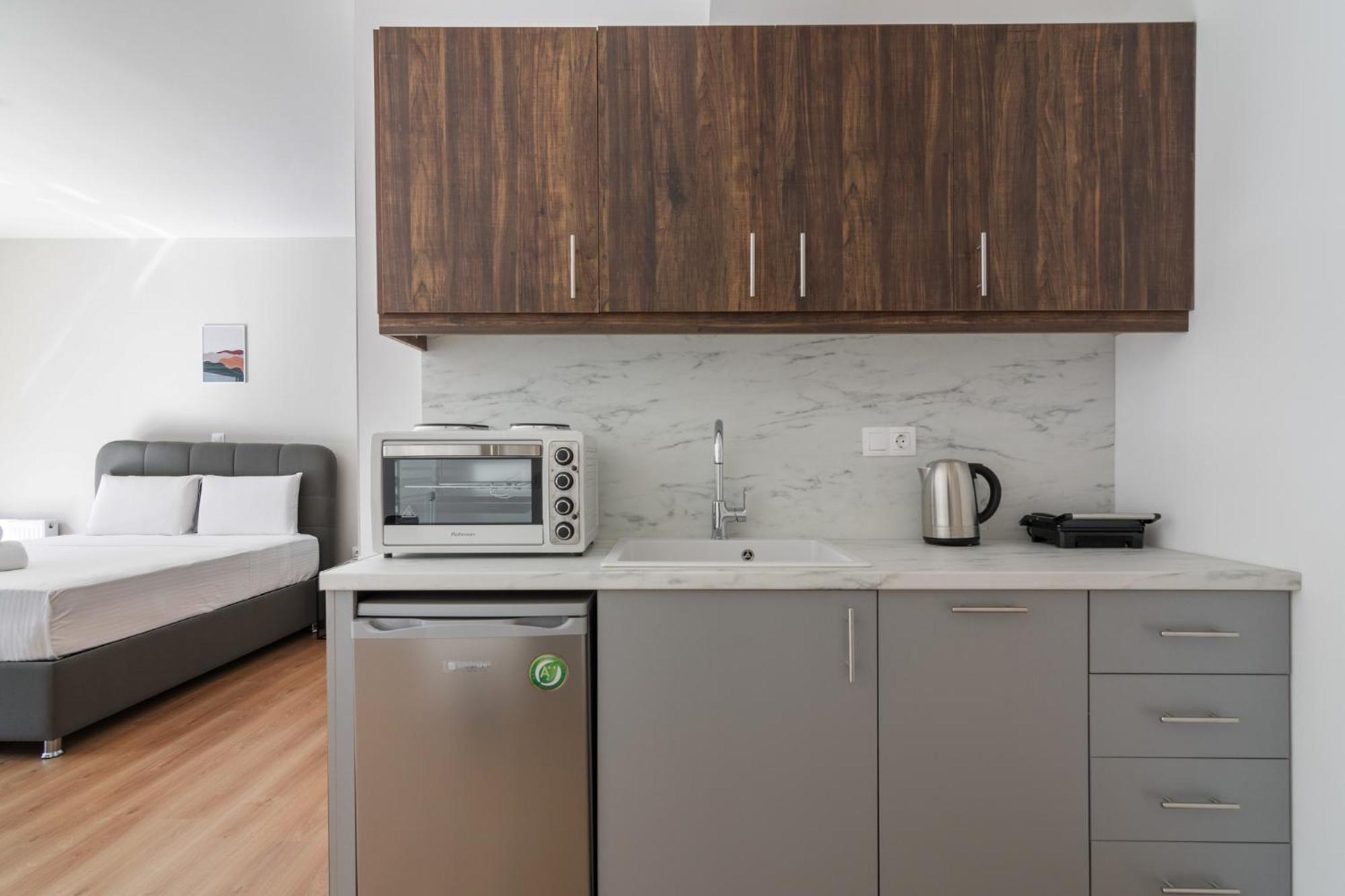 Leochares Lifestyle Apartments - Self Check-In Athen Værelse billede