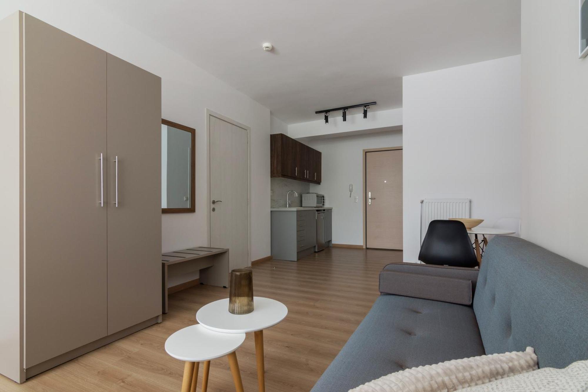 Leochares Lifestyle Apartments - Self Check-In Athen Værelse billede