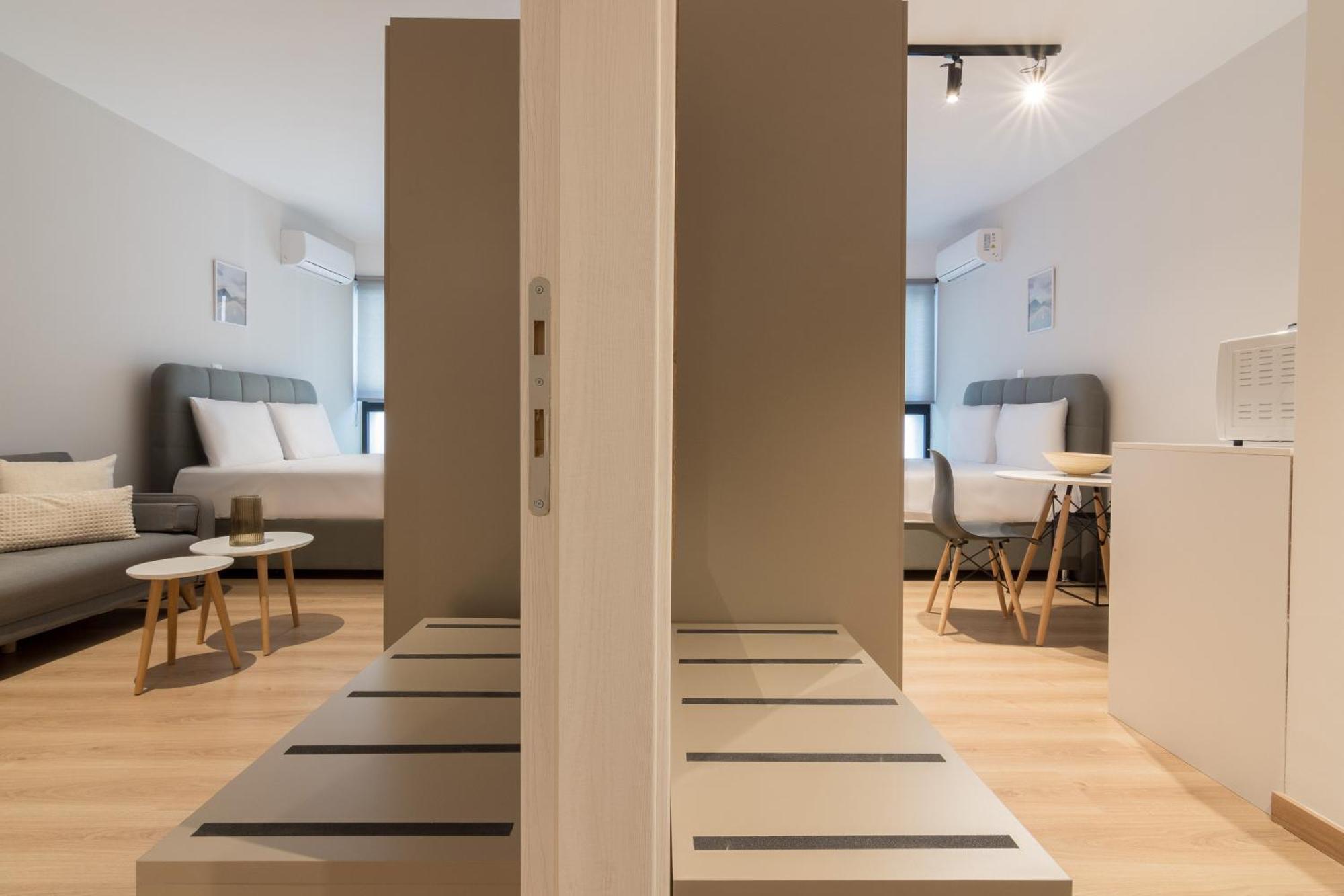 Leochares Lifestyle Apartments - Self Check-In Athen Værelse billede